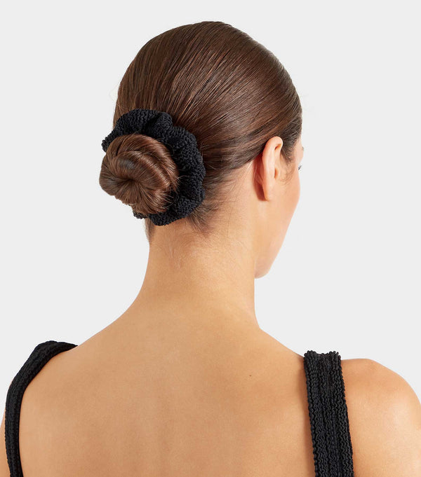 Hunza G Scrunchie Black