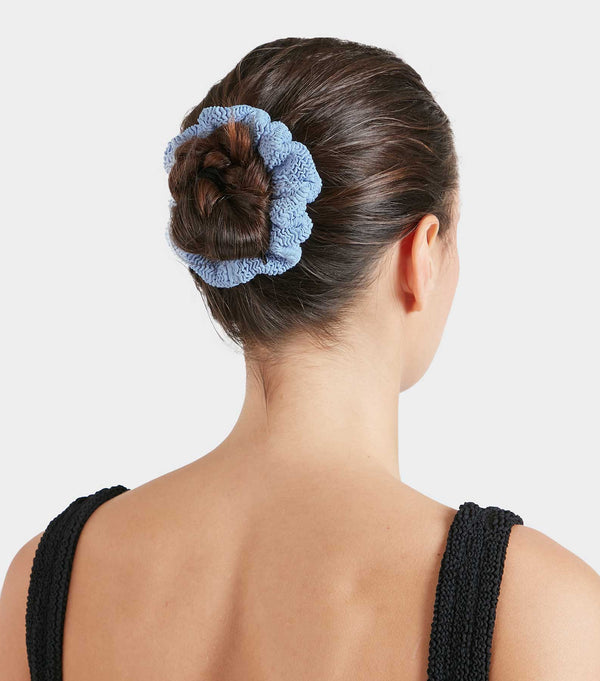 Hunza G Scrunchie Cornflower