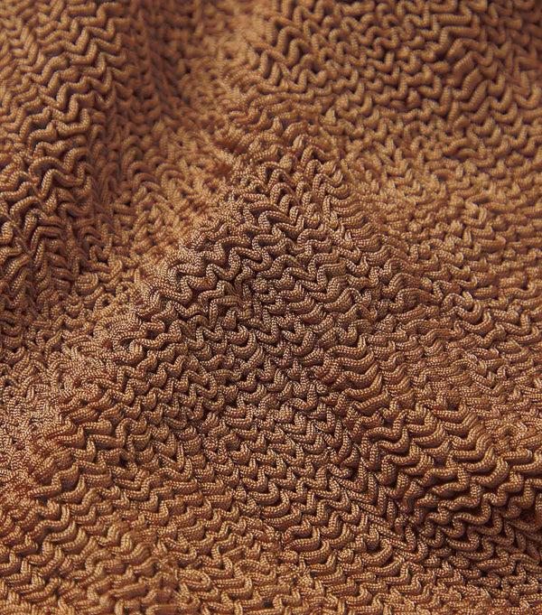 Hunza G Scrunchie Metallic Cocoa