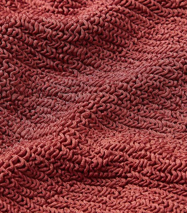 Hunza G Scrunchie Metallic Rosewood