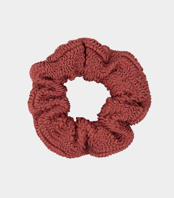 hunza g Scrunchie Metallic Rosewood