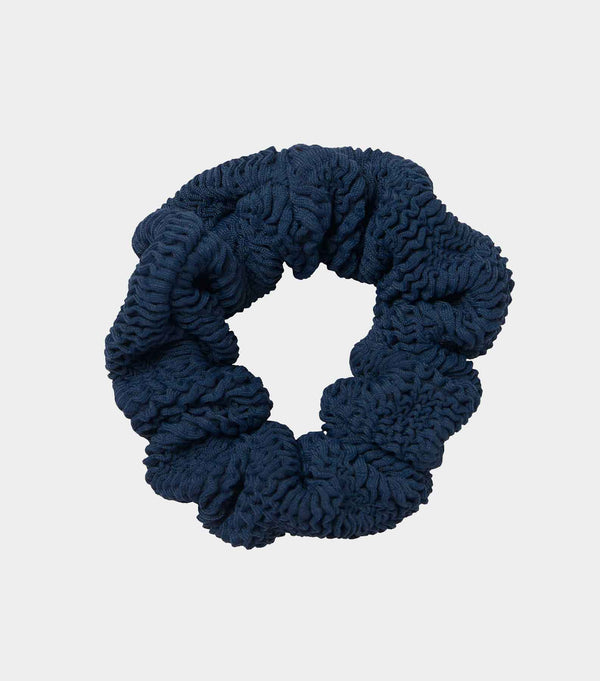 hunza g Scrunchie Navy