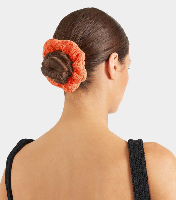Hunza G Scrunchie Orange
