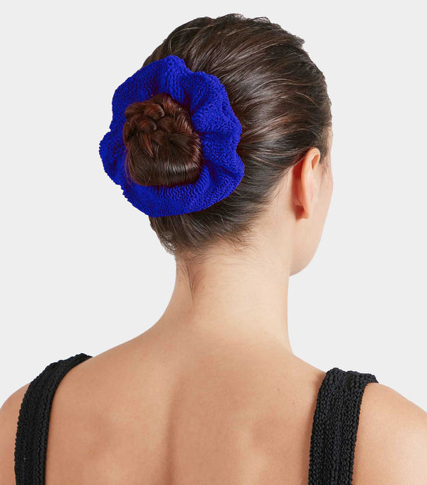 Hunza G Scrunchie Royal Blue