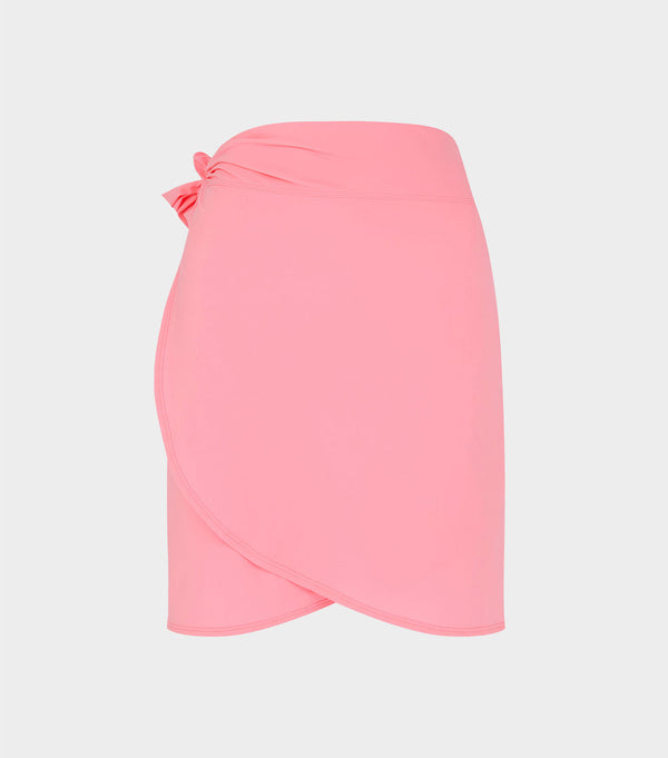 hunza g Short UPF 50+ Sarong Bubblegum
