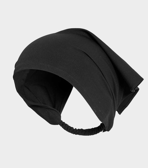 Hunza G Sofia UV Protective Headscarf Black