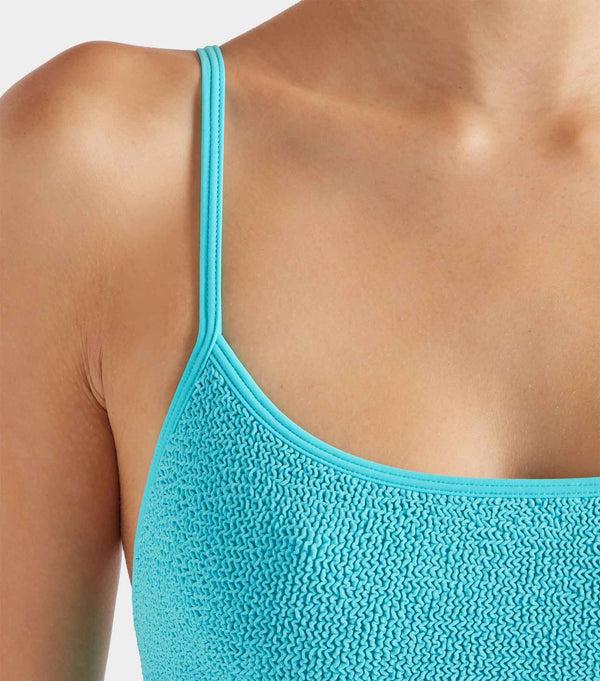 Hunza G Strap Bikini Aqua