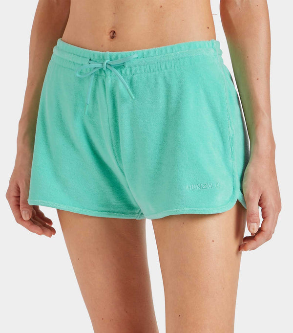 Hunza G Terry Towelling Short Mint