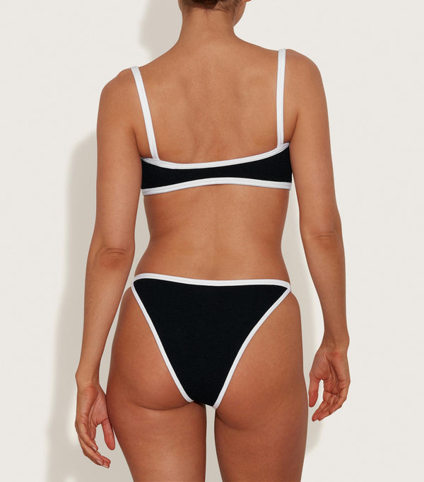 Hunza G Tyler Bikini Black/White