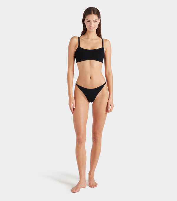Hunza G Tyler Bikini Tonal Black