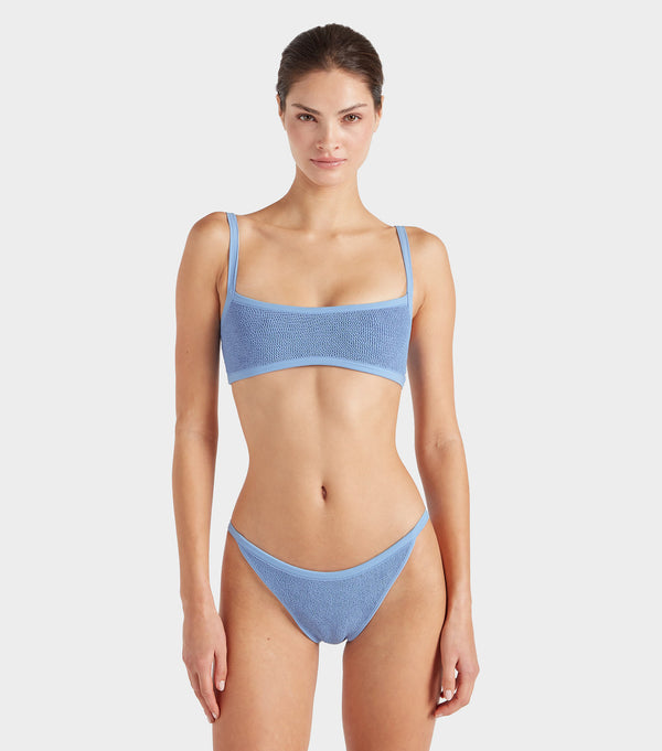 Hunza G Tyler Bikini Tonal Cornflower