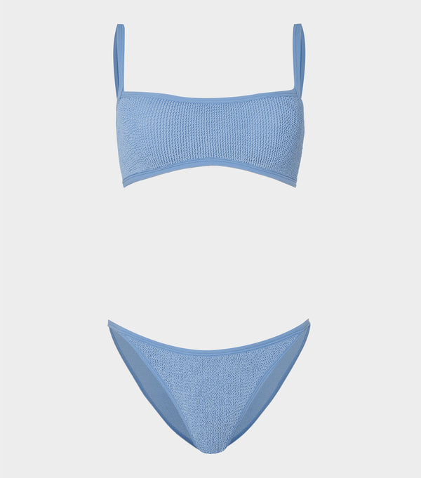 hunza g Tyler Bikini Tonal Cornflower