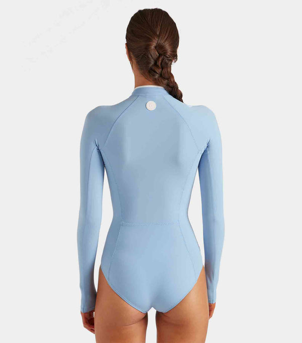 Hunza G Tyra UPF 50+ Swim Cornflower/White