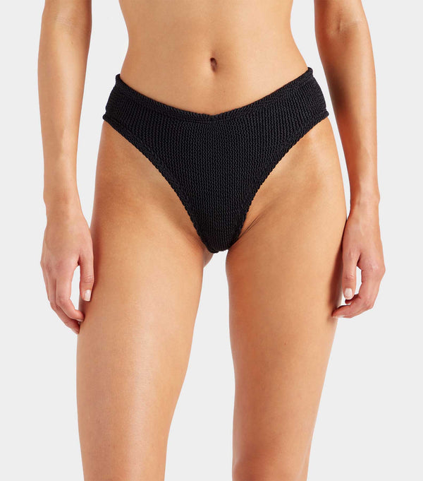 Hunza G V Waist Bikini Bottom Black
