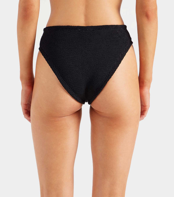 Hunza G V Waist Bikini Bottom Black