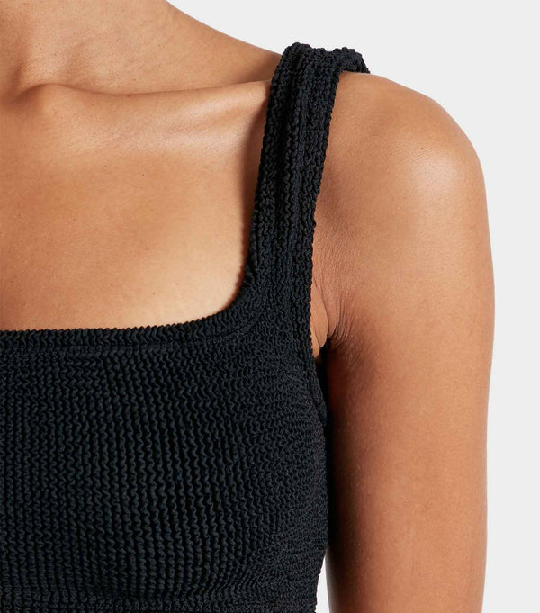 Hunza G Xandra Bikini Top Black