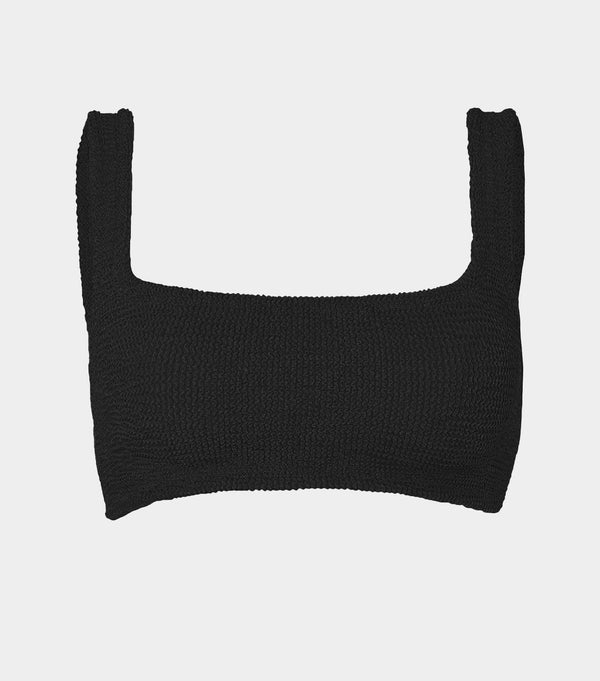 hunza g Xandra Bikini Top Black