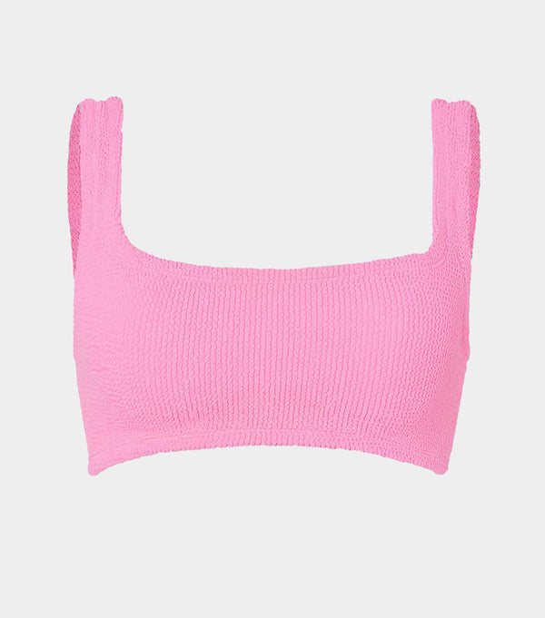 hunza g Xandra Bikini Top Bubblegum