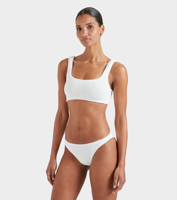 hunza g Xandra Bikini White