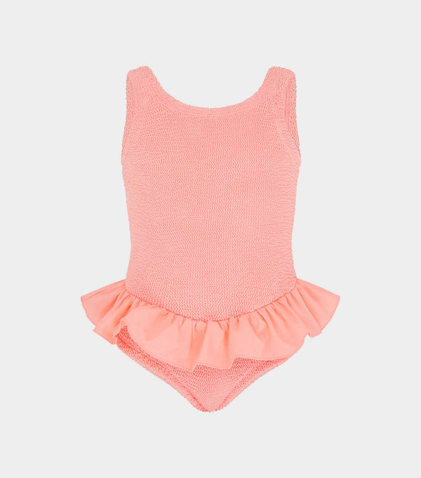 hunza g Kids Denise Swim (Ages 3 to 6) Metallic Peach