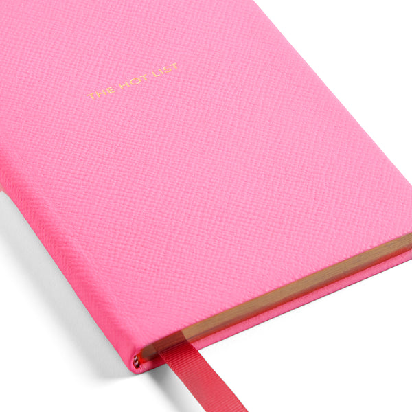 Hunza G Smythson X Hunza G Chelsea Notebook Bubblegum