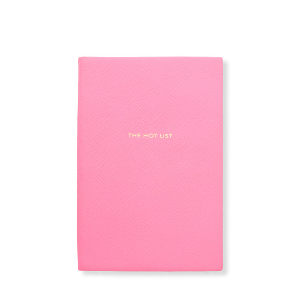hunza g Smythson x Hunza G Chelsea Notebook Bubblegum