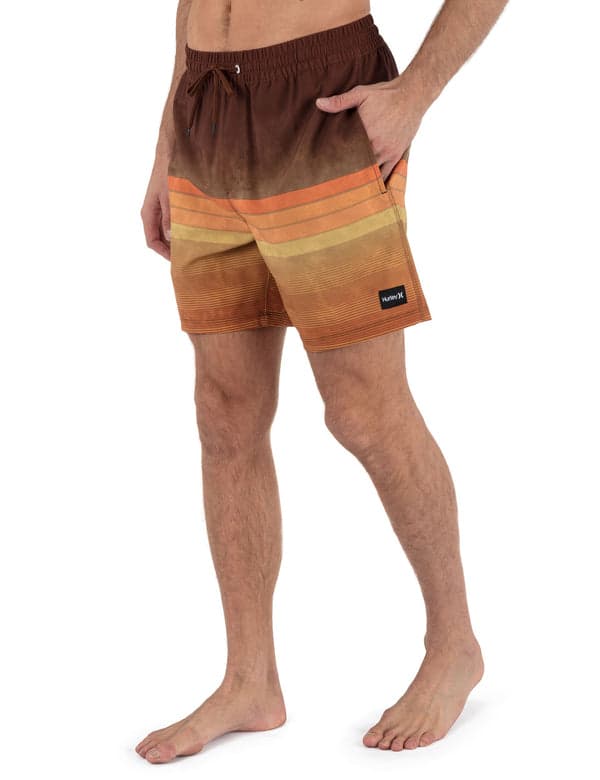 Hurley Cannonball Volley Boardshort 17" MEDIUM ROAST