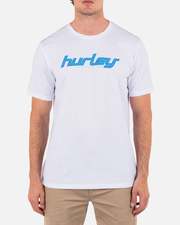 hurley Everyday 25th Anniversary Short Sleeve Tee WHITE