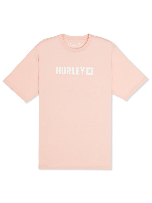 Hurley Everyday Box Short Sleeve CANDY PINK HEATHER