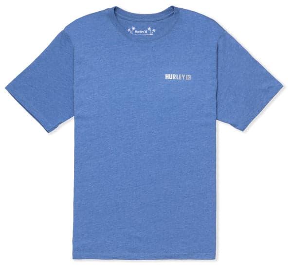 Hurley Everyday Circle Gradient Short Sleeve SHORELINE HEATHER