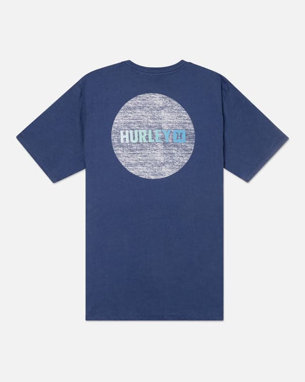 Hurley Everyday Circle Gradient Short Sleeve Tee Submarine