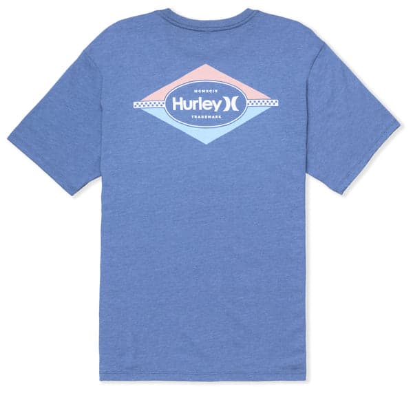 Hurley Everyday Divide Short Sleeve SHORELINE HEATHER