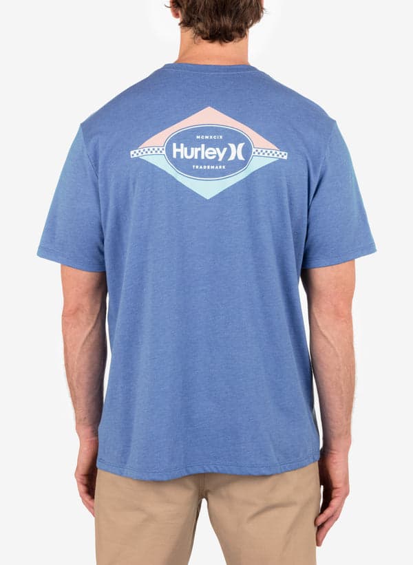 Hurley Everyday Divide Short Sleeve SHORELINE HEATHER