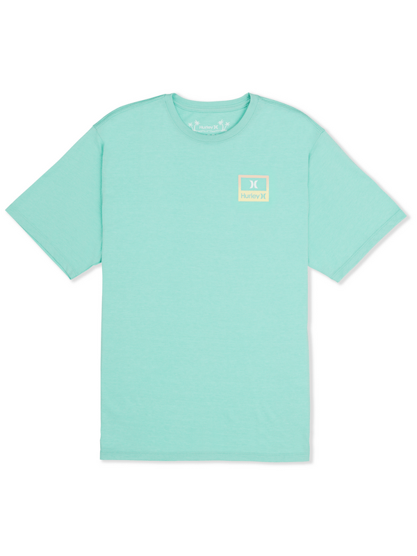 Hurley Everyday Divide Short Sleeve TROPICAL MIST HEATHER