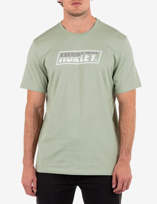 hurley Everyday Explore Helix Short Sleeve Heavy Meadow