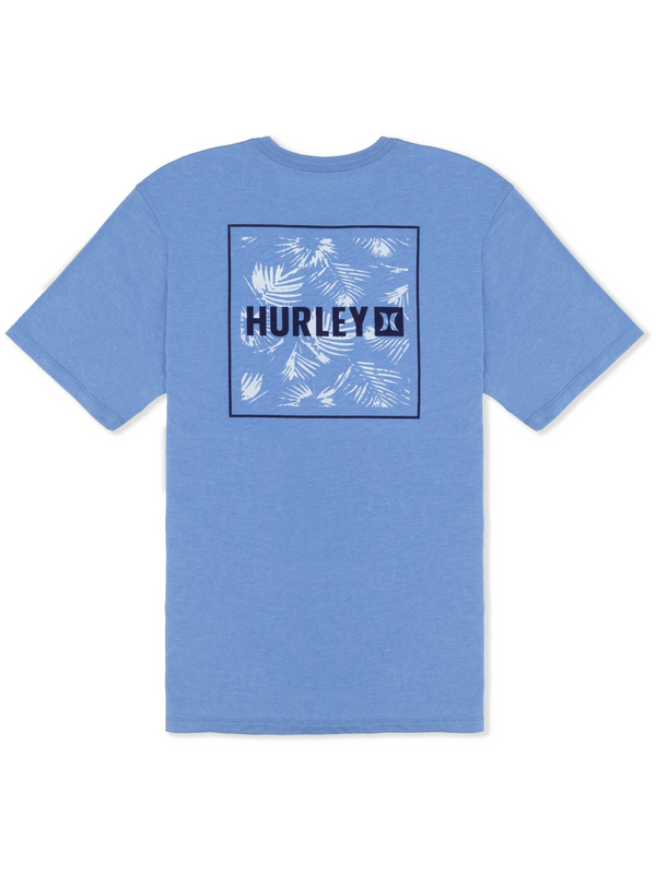 Hurley Everyday Four Corners Short Sleeve AQUIFER HEATHER