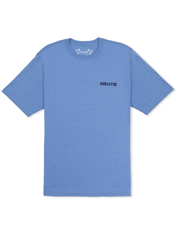 Hurley Everyday Four Corners Short Sleeve AQUIFER HEATHER