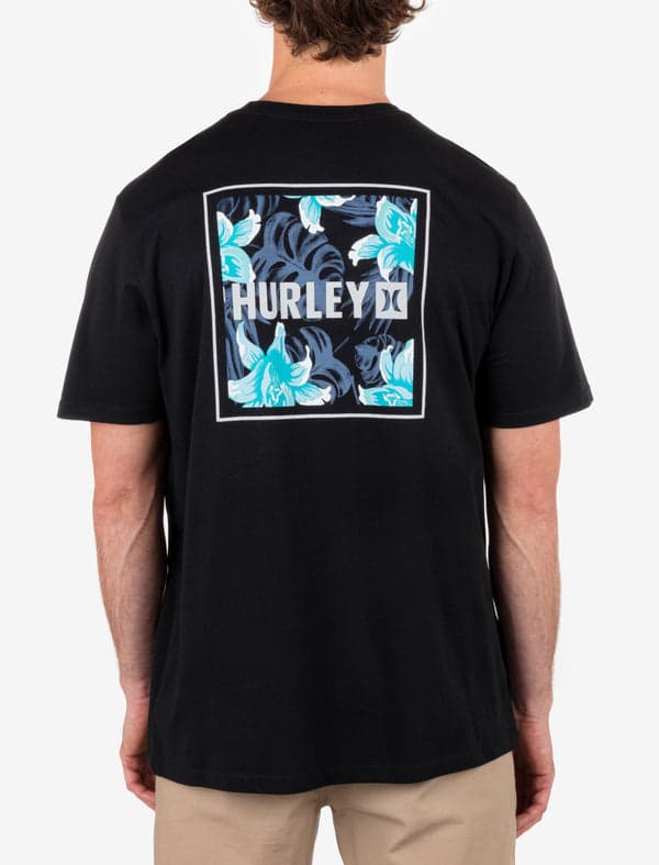 Hurley Everyday Four Corners Short Sleeve BLACK MULTI