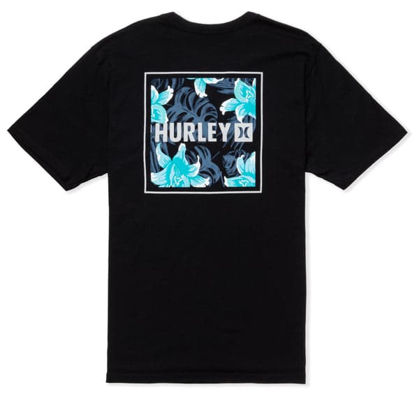 Hurley Everyday Four Corners Short Sleeve BLACK MULTI