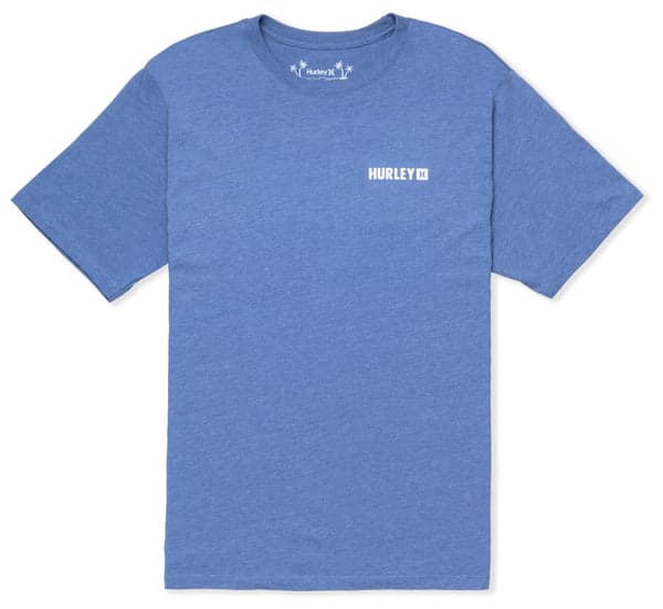 Hurley Everyday Four Corners Short Sleeve SHORELINE HEATHER