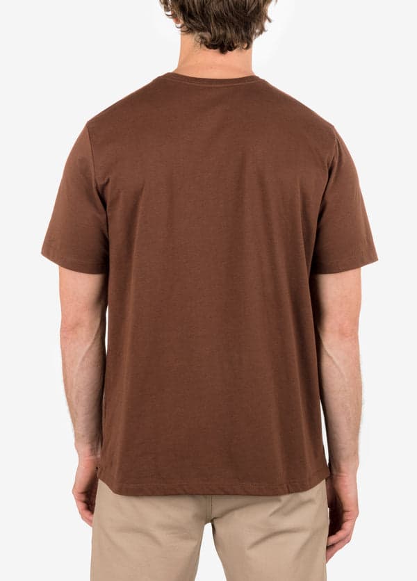 Hurley Everyday H2O Dri Leafy Split Slub HICKORY BROWN