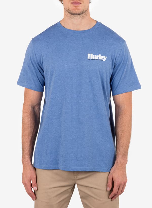 hurley Everyday Society Short Sleeve SHORELINE HEATHER