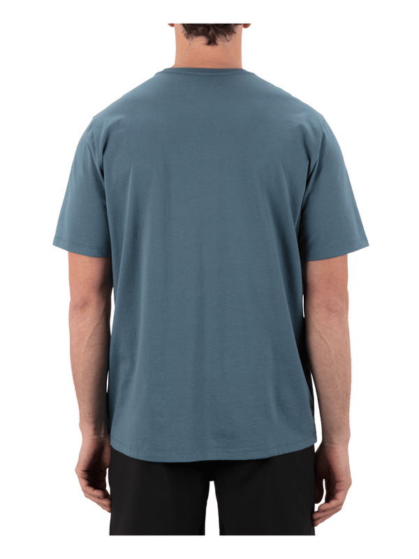 Hurley H2O Dri Fastlane Lined Short Sleeve Grey Teal