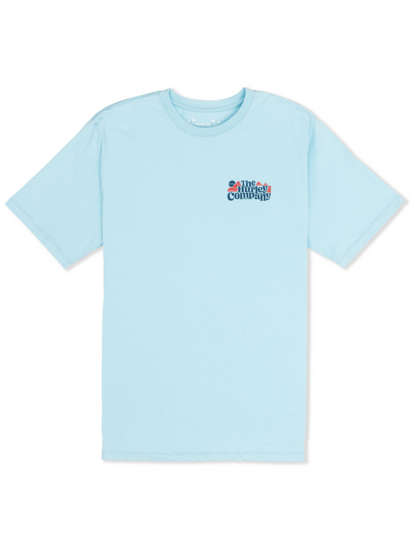 Hurley 90's Slub Short Sleeve BLUE DREAM