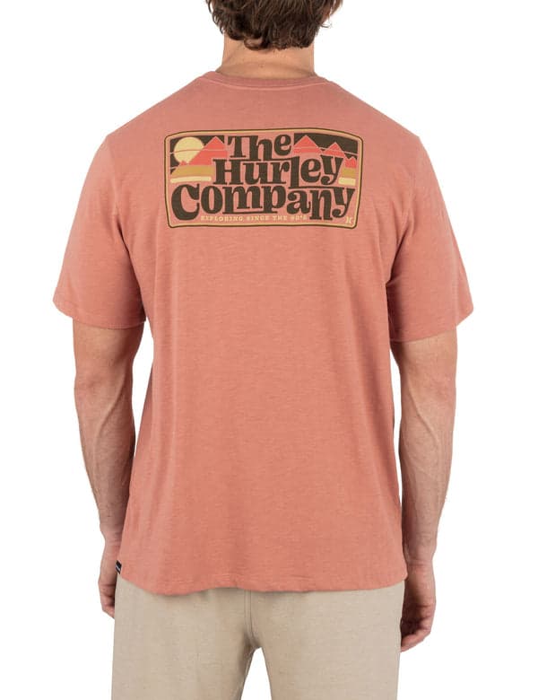 Hurley 90's Slub Short Sleeve MARTIAN RUST