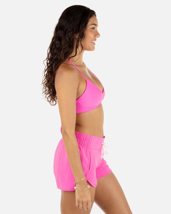 Hurley Aquas Solid Boardshort 2.5" Disco Pink