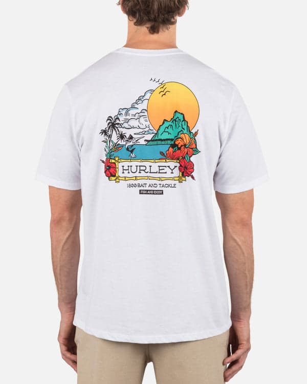 Hurley Bait Short Sleeve White