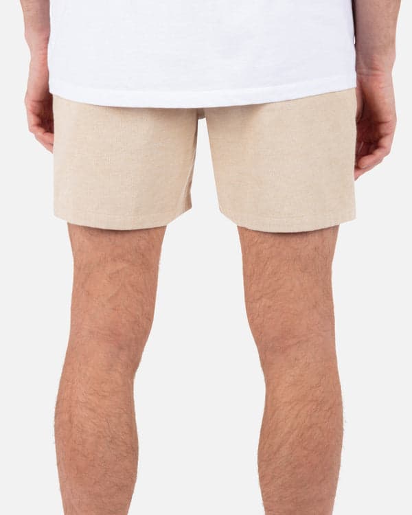 Hurley Baja Cord Volley Walkshort 17" Hazelnut