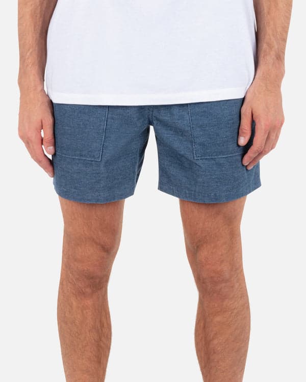 Hurley Baja Cord Volley Walkshort 17" Submarine