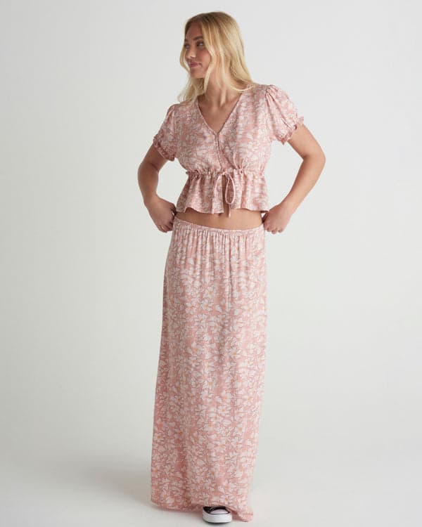 Hurley Beachcomber Top Rose Tan